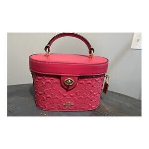 100% Authentic Signature Leather Kay Crossbody (Strawberry Haze) - NWT (CH316)